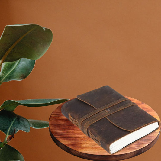 Handmade Leather Journal/Writing Notebook Diary