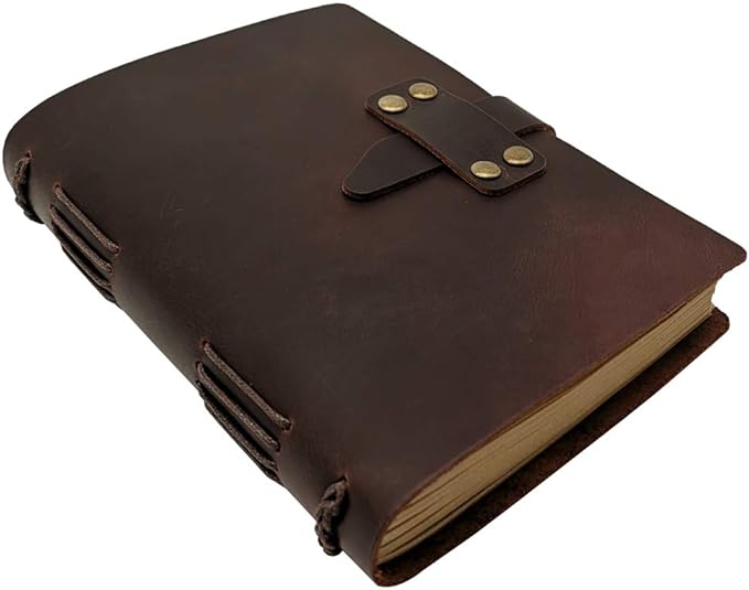 Handcraft Leather Journal with Lined Paper