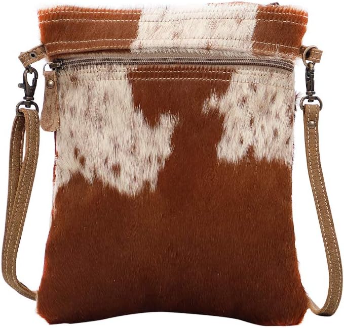 Women's Hair-On Crossbody Brown One Size