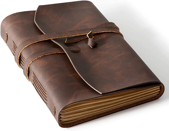 Leather Journal Notebook - Genuine Leather Journals for Writing