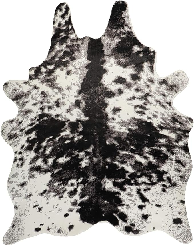 Cowhide Rug Extra Large Cow Print Area Non-Slip