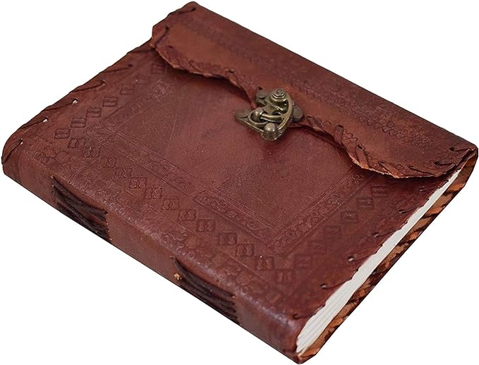 Vintage Leather Journals For Writing With lock