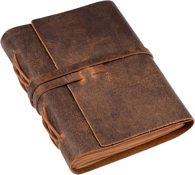 Leather Bound Journal- Book of Shadows - Writing Notebook