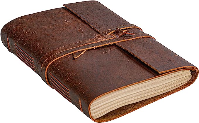 Leather Journal Notebook - Vintage Leather Bound Journals