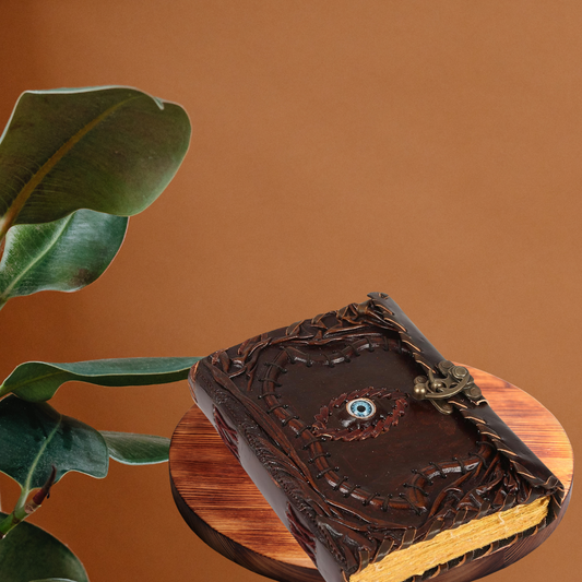 Hocus pocus Leather Journal Writing  Women eye cover
