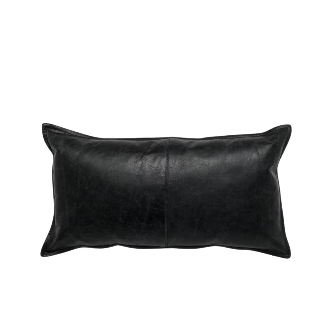Leather Cushion Cover, Hand Made Leather Cover
