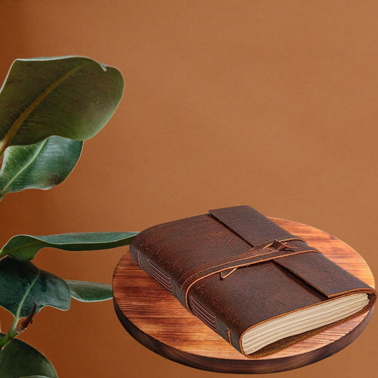 Leather Journal Notebook - Vintage Leather Bound Journals