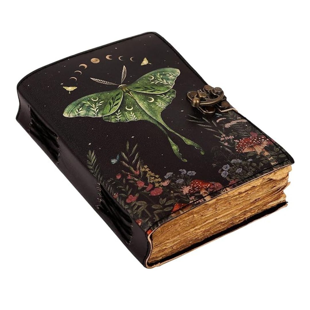 Spell Book of Shadows Journal with Lock Clasp