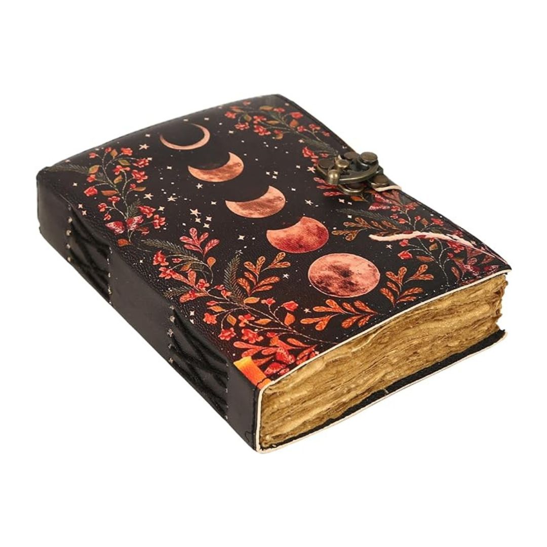 Blank Spell Book of Shadows Journal with Lock Clasp