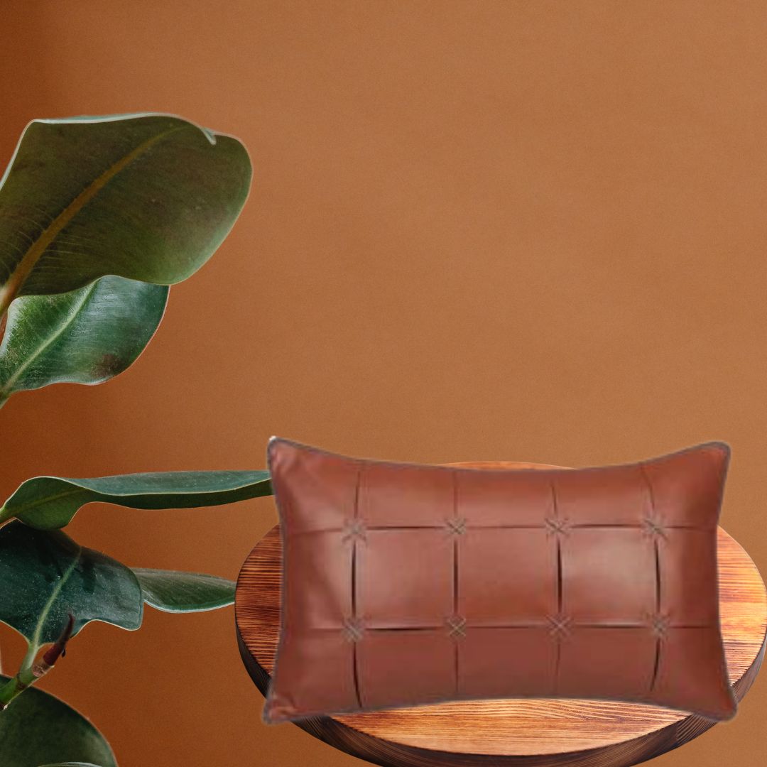 Leather Pillow Cover - Sofa Cushion Case